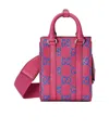 Gucci Gg Logo-embossed Mini Tote Bag In Red