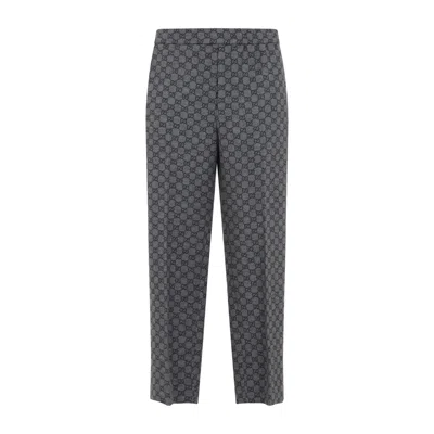 Gucci Gg Logo Flannel Pants