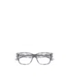 Gucci Gg-logo Glasses In Gray