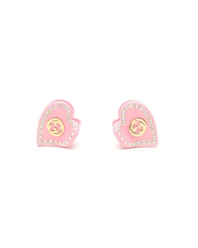 Gucci Gg Logo Hair Clip In Pink