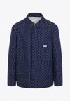 Gucci Gg Logo Long-sleeved Shirt