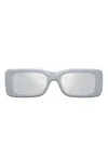 Gucci Gg-logo Rectangle-frame Sunglasses