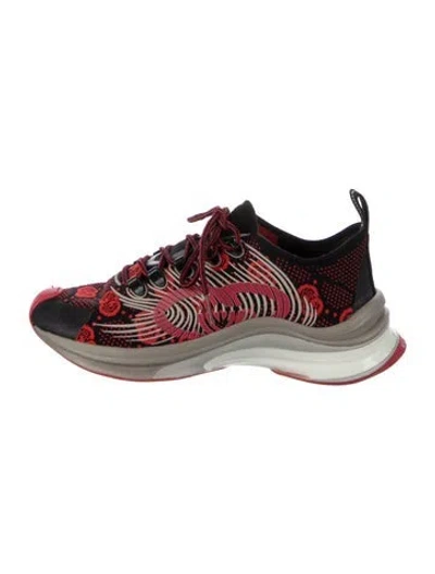 Pre-owned Gucci Gg Logo Sneakers In Multi