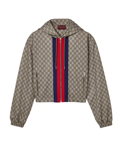GUCCI GUCCI GG TECHNICAL JERSEY ZIP JACKET