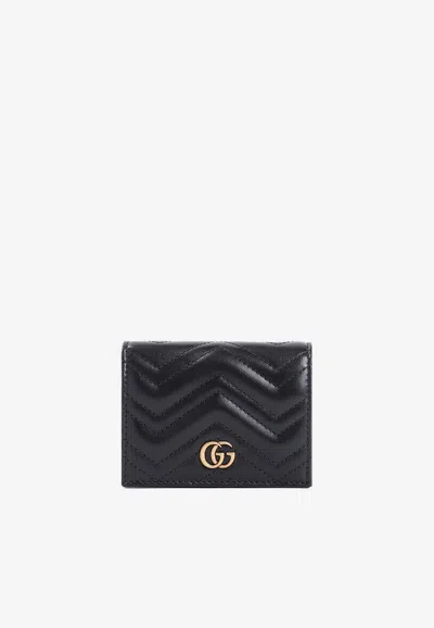Gucci Gg Marmont Small Wallet In Black