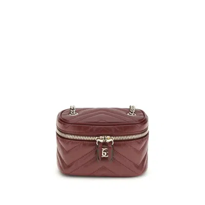 Gucci Gg Marmont Beauty Case Nano In Brown