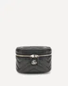 Gucci Gg Marmont Beauty Case Nano In Black