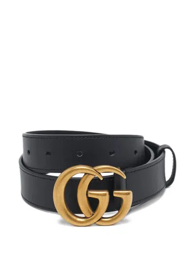 Pre-owned Gucci Gg Marmont Belt