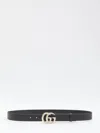 Gucci Gg Marmont Belt In Black