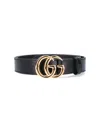 Gucci 'gg Marmont' Belt In Black  