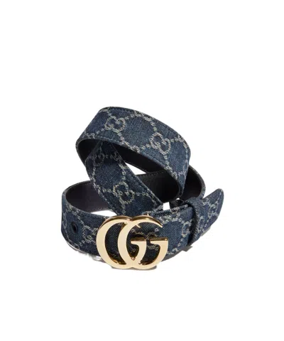 Gucci Gg Marmont Belt In Orange