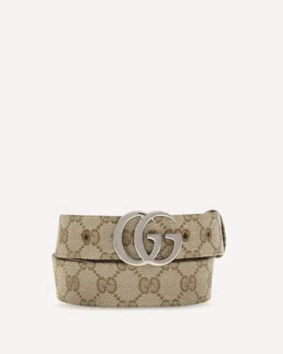 Gucci Gg Marmont Belt In Brown