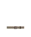 Gucci Gg Marmont Belt In Multicolor