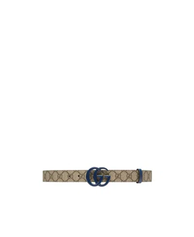 Gucci Gg Marmont Belt In Nude | ModeSens