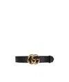 Gucci Gg Marmont Belt In Red