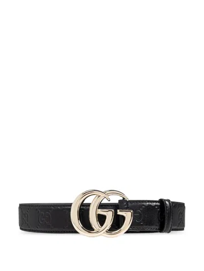 Gucci Gg Marmont Belt In Transparent