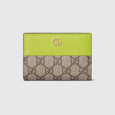 Gucci Gg Marmont Bi-color Medium Wallet