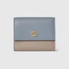 Gucci Gg Marmont Bi-color Mini Wallet