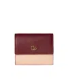 Gucci Gg Marmont Bi-color Mini Wallet