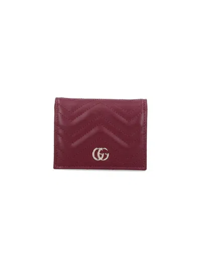 Gucci "gg Marmont" Bi-fold Card Holder