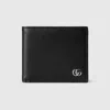 Gucci Bi-fold Wallet Gg Marmont Black Men In Black