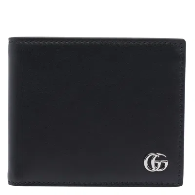 Gucci Gg Marmont Bifold Wallet In Black