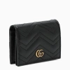 GUCCI GG MARMONT BLACK SMALL CREDIT CARD HOLDER