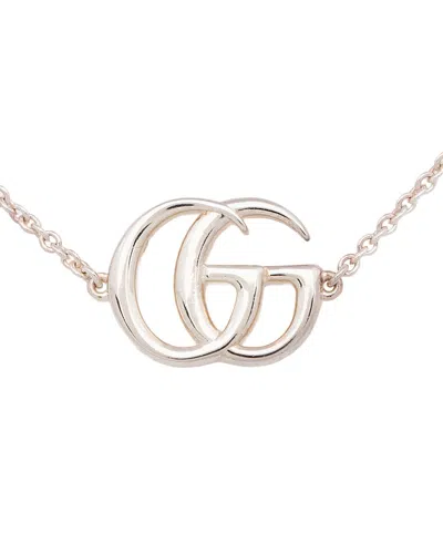 Gucci Gg Marmont Bracelet (authentic Pre-loved) In Silver