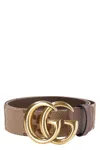 GUCCI GUCCI GG MARMONT BUCKLE LEATHER BELT