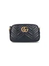 Gucci 'gg Marmont' Camera Bag In Black