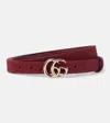 Gucci Gg Marmont Leather Belt