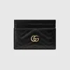 Gucci Gg Marmont Card Case In Black