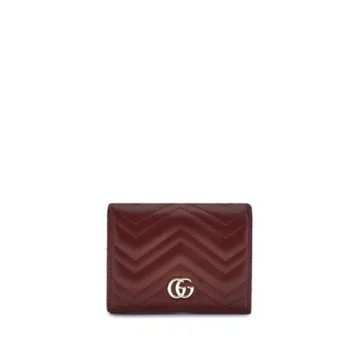 Gucci Gg Marmont Card Holder In Black