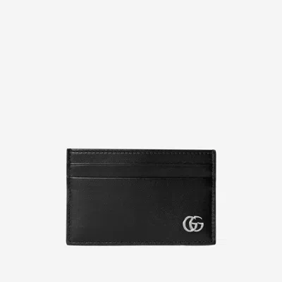 Gucci Gg Marmont Card Holder In Black