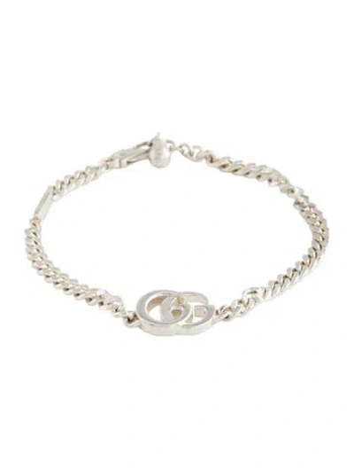 Pre-owned Gucci Gg Marmont Chain Bracelet, 7.25" In Multi