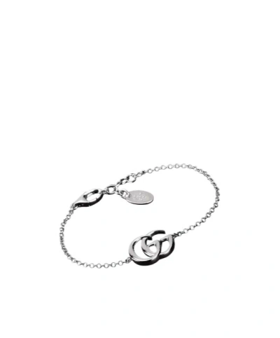 Gucci Gg Marmont Chain Bracelet In Green