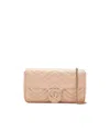 Gucci Gg Marmont Chain Wallet In Nude