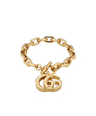 Gucci Gg Marmont Charm Chain Bracelet In Gold
