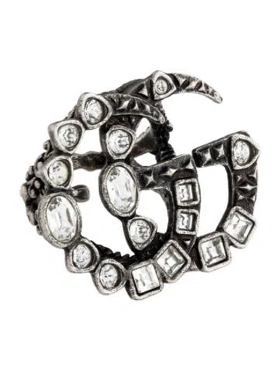 Pre-owned Gucci Gg Marmont Cocktail Ring In Multi