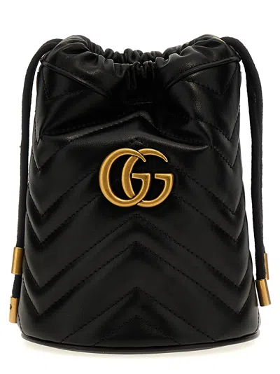 Gucci Gg Marmont Crossbody Bags Black