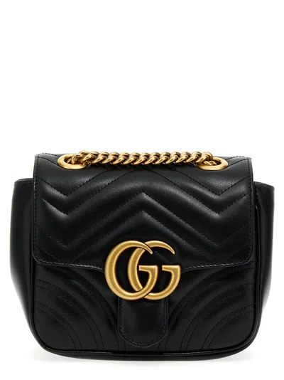Gucci Gg Marmont Crossbody Bags Black