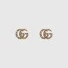 Gucci Gg Marmont Crystal Earrings