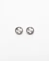 Gucci Interlocking G Arabesque Silver Studs Earrings