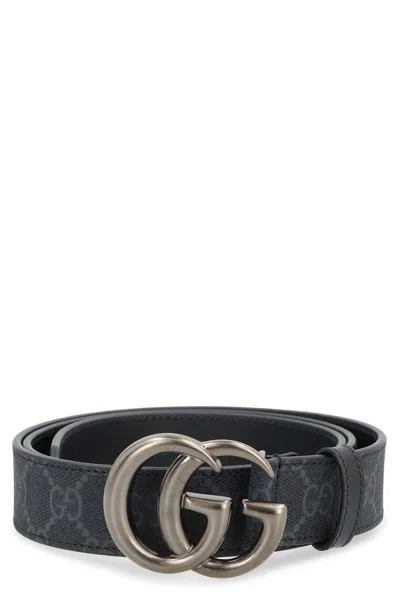 Gucci Gg Marmont Fabric Belt
