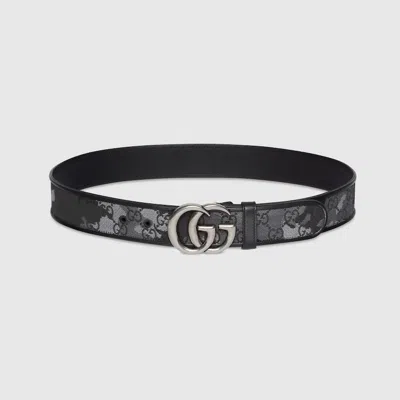 Gucci Gg Marmont Belt In Black