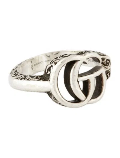Pre-owned Gucci Gg Marmont Key Ring In Multicolor