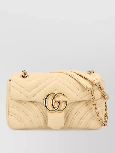 Gucci Gg Marmont Lamb Leather Clutch Bag