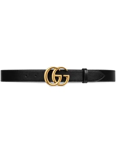 GUCCI GG MARMONT 扣环腰带