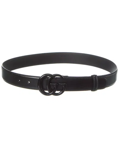 GUCCI GUCCI GG MARMONT LEATHER BELT