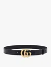 Gucci Reversible Leather Belt With Double G Buckle